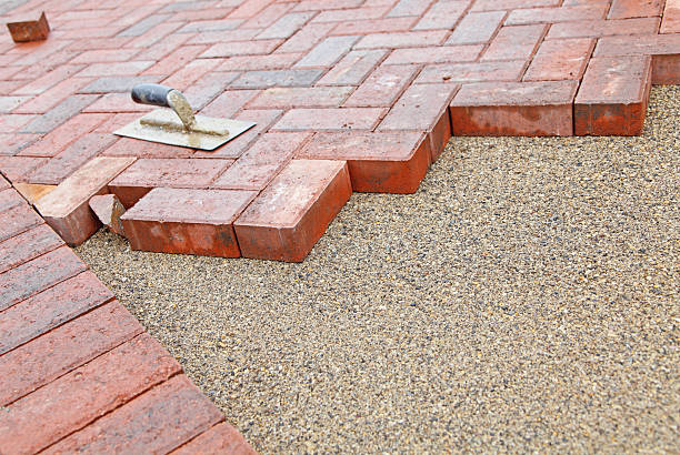 Permeable Paver Driveway in Burlingame, CA